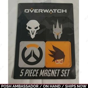 Overwatch Magnet 5 Piece Set ~ Licensed ~ NEW